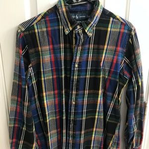 Ralph Lauren Black/Blue/Red/Yellow Flannel